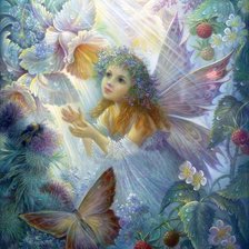 Схема вышивки «Феечка»