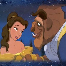 Схема вышивки «красавица и чудовище»