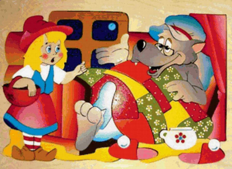 красная шапочка - предпросмотр