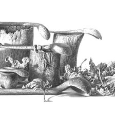 Схема вышивки «Бабушкины ложки»