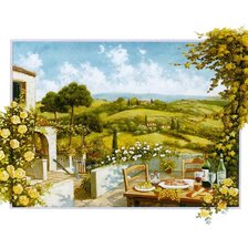 Схема вышивки «Пейзаж #6»