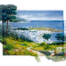 Схема вышивки «Пейзаж #7»