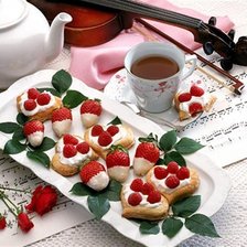 Схема вышивки «Музыка со вкусом»