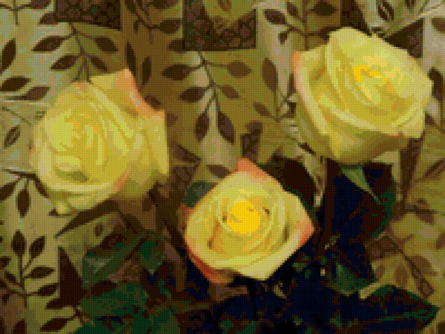 Для тебя - цветы, розы - предпросмотр