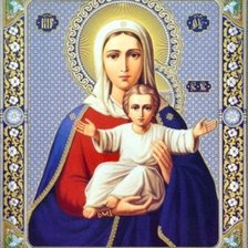 Схема вышивки «Леушинская»