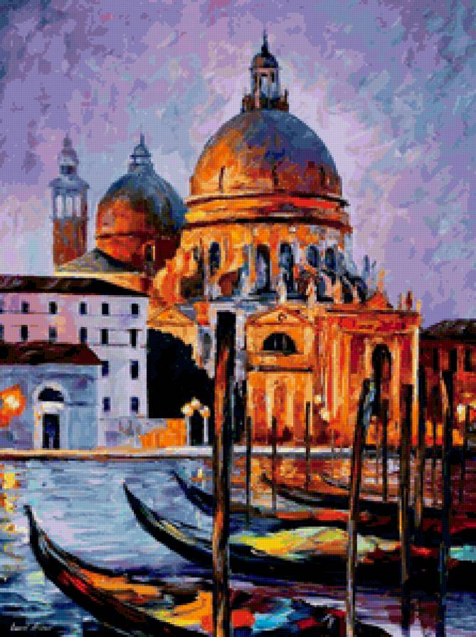 Венеция, Афремов - города, афремов, венеция, живопись - предпросмотр