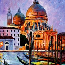 Схема вышивки «Венеция, Афремов»