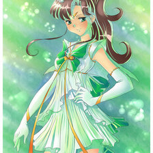 Схема вышивки «Сейлор Юпитер арт»