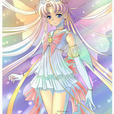 Схема вышивки «Сейлор Мун арт»