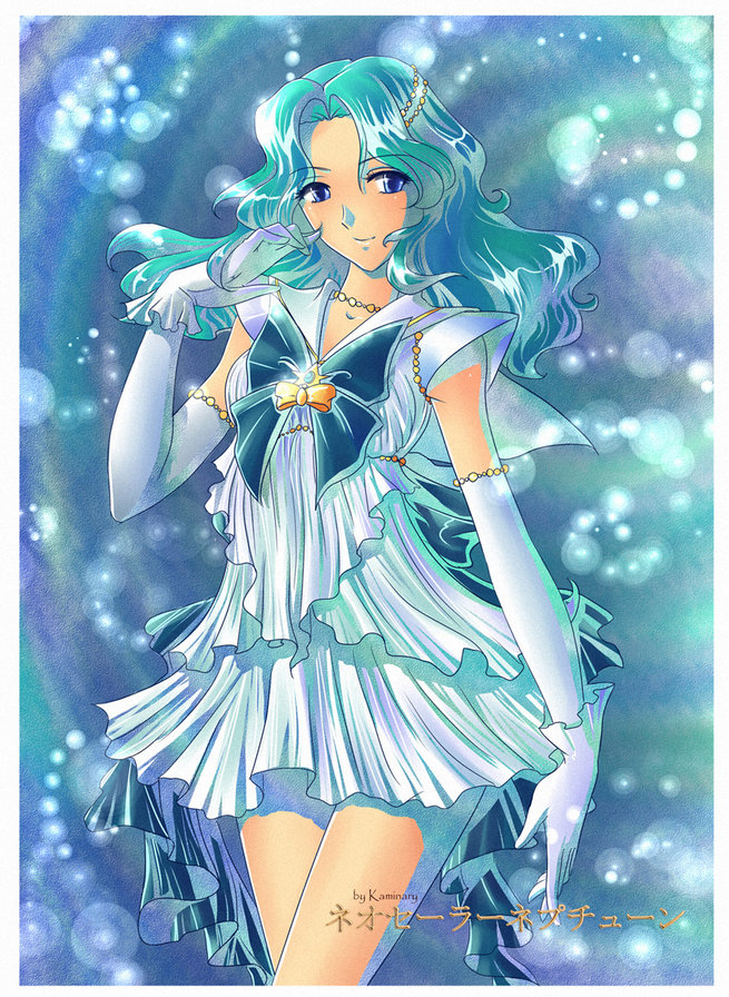 Сейлор Нептун арт - фанарт, сейлор нептун, сейлор мун, мичуру кайо - оригинал