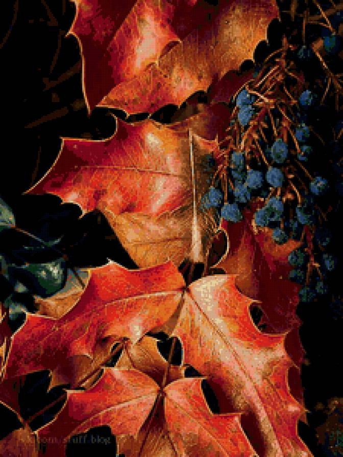 Радует глаз - осень, листья - предпросмотр