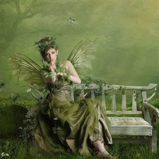 Схема вышивки «Лесная»