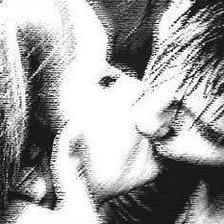 Схема вышивки «поцелуй»