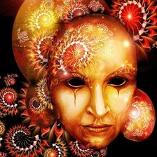 Схема вышивки «маска1»