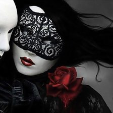 Схема вышивки «маска4»