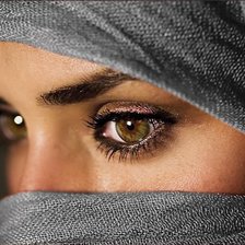 Схема вышивки «взгляд2»