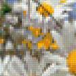 Предпросмотр схемы вышивки «ромашковое поле» (№82767)
