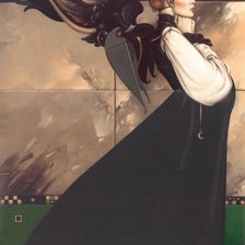 Схема вышивки «В ожидании»