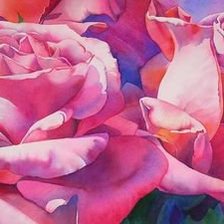 Схема вышивки «розы»