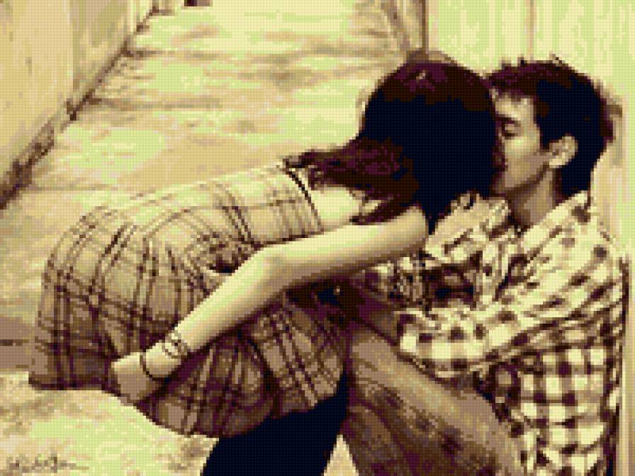 Целую нежно.. - целую, люблю, поцелуй - предпросмотр