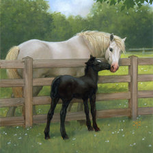 Схема вышивки «Материнская нежность»