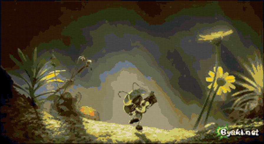 Кузнечик - мультик, картинка - предпросмотр