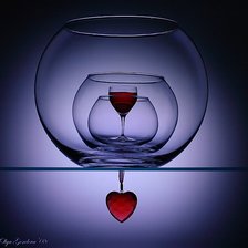 Схема вышивки «Бокал»