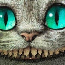 Схема вышивки «Улыбка Чешира»