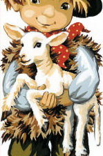 Схема вышивки «Серия Гавроши Пастушок»