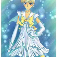 Схема вышивки «Сейлор Уранус арт»