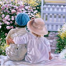 Схема вышивки «детство»