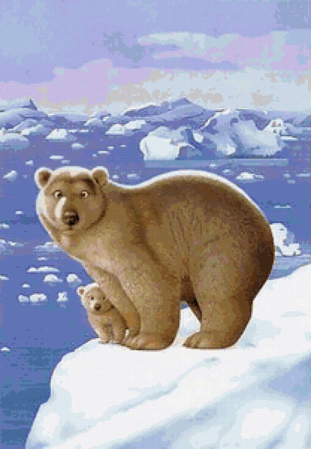 №83705 - животные, пейзаж - предпросмотр