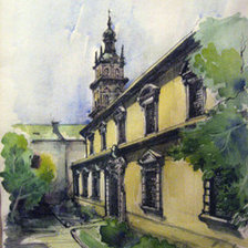 Схема вышивки «Серия "Городской пейзаж"»