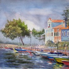 Схема вышивки «Серия "Пейзажи"»