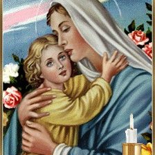 Схема вышивки «Богородица»