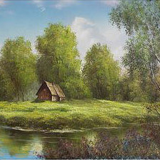 Схема вышивки «Серия "Пейзаж. Лето"»