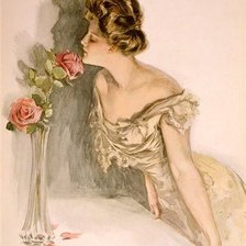 Схема вышивки «Серия "Портрет"»