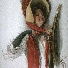 Схема вышивки «Серия "Портрет"»