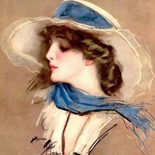 Схема вышивки «Серия "Портрет"»