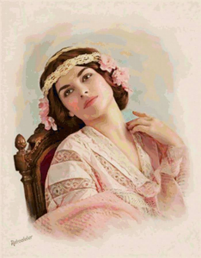 Серия "Портрет" - девушка - предпросмотр