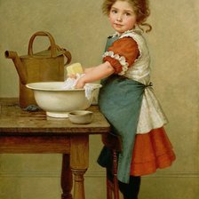 Схема вышивки «хозяюшка»