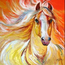 Схема вышивки «Marcia Baldwin - лошади»