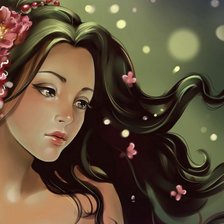 Схема вышивки «женский образ»