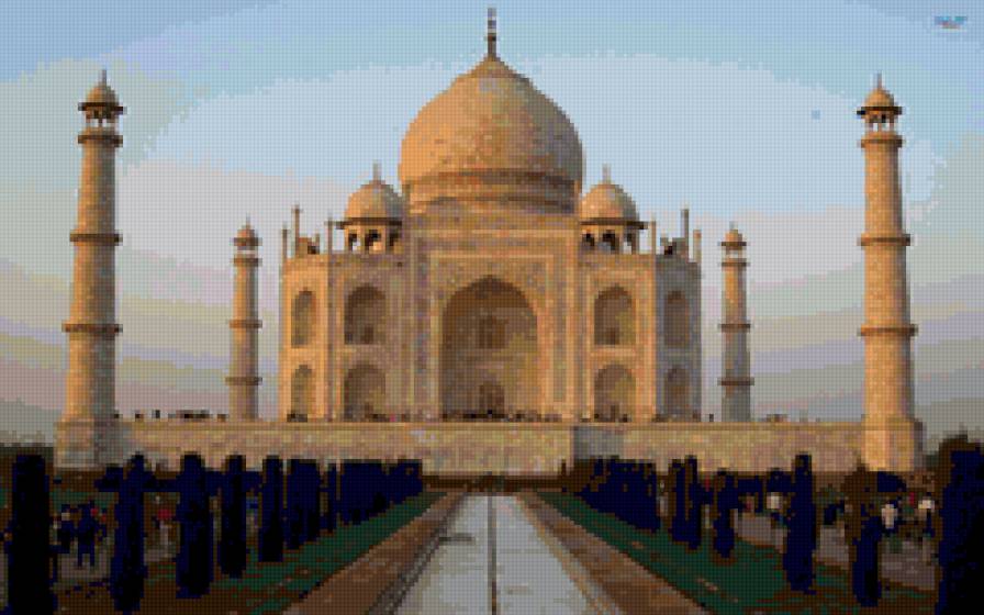 тадж-махал - индия, здания - предпросмотр