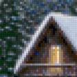 Предпросмотр схемы вышивки «дом у реки» (№84787)