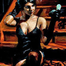 Схема вышивки «Фабиан Перез»