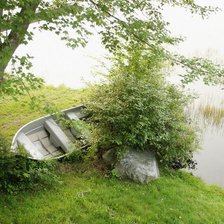 Схема вышивки «Лодка»