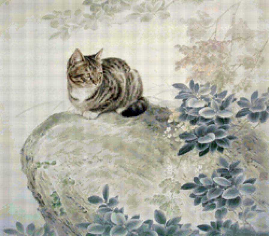 Серия КОШКИ. Живопись. - кошка, животные - предпросмотр