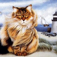 Серия КОШКИ. Живопись.