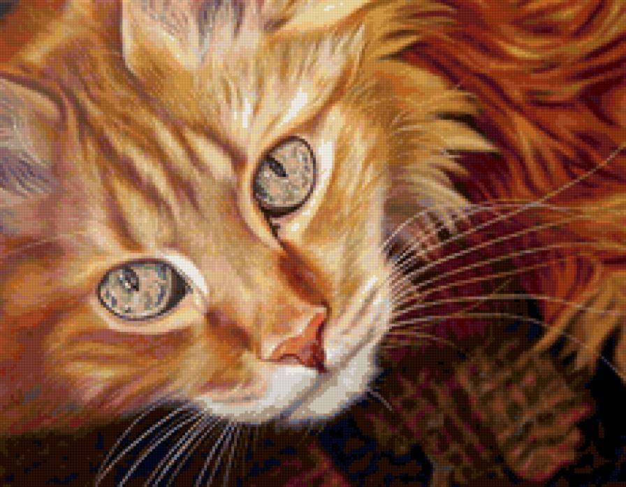 Серия КОШКИ. Живопись. - животные, кошка - предпросмотр